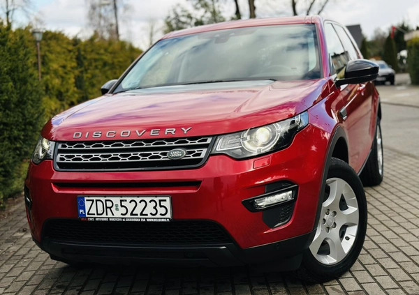 Land Rover Discovery Sport cena 69999 przebieg: 189000, rok produkcji 2017 z Czarna Woda małe 596